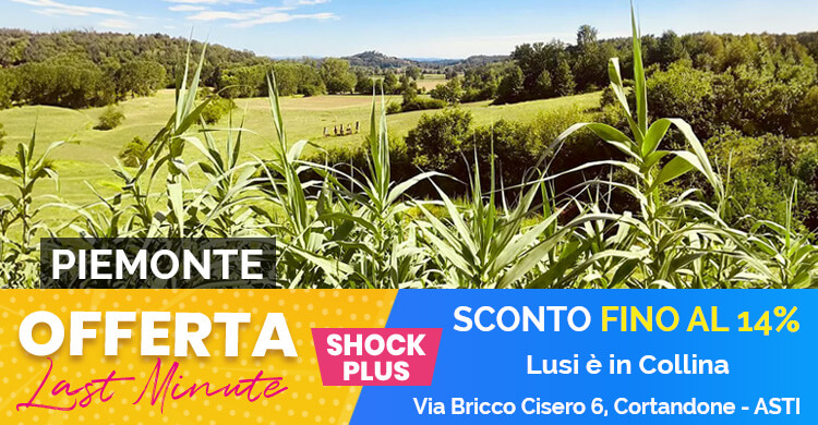 OFFERTA Last Minute Lusi Collina Asti